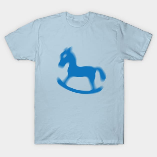 Blur Horse T-Shirt by martinussumbaji